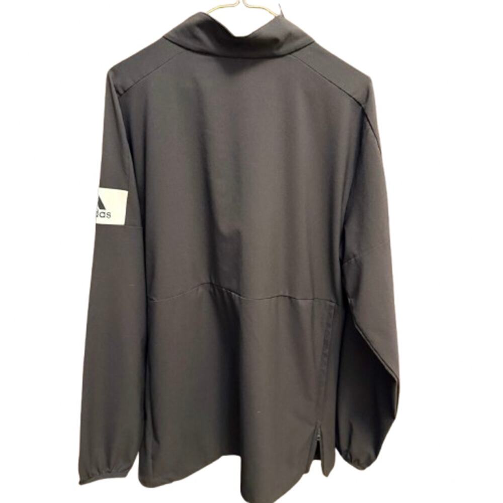 🎉HP! 🎉Adidas Climalite Black Long Sleeve Zip Mens Top (Size S) - Picture 3 of 8